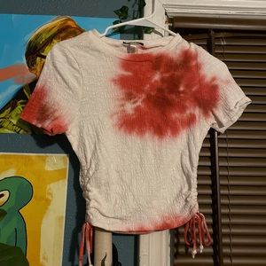 Fashion Nova Tie-Dyed Adjustable Top